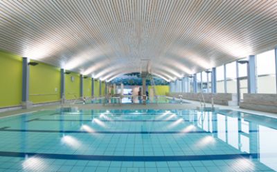 Interior view of the Sportbad of the Thermen & Badewelt Euskirchen